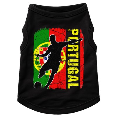 Portugal Soccer Team Portuguese Flag Jersey Football Fans Doggie Tank