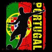 Portugal Soccer Team Portuguese Flag Jersey Football Fans Kids T-Shirt