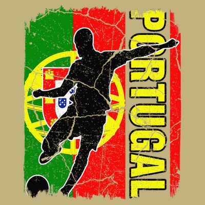 Portugal Soccer Team Portuguese Flag Jersey Football Fans T-Shirt