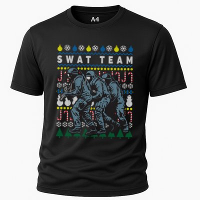 Police Swat Team Cute Gift Ugly Christmas Performance Shirt