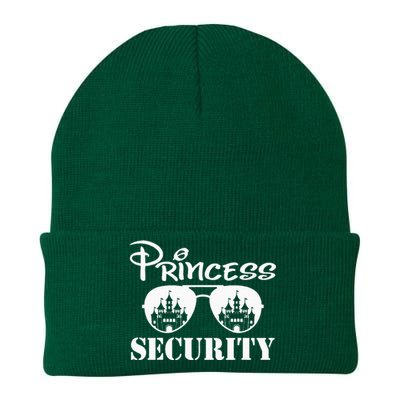 Princess Security Team Dad Mom Birthday Party Family Trip Knit Cap Winter Beanie