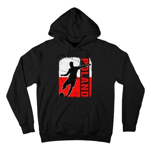 Poland Soccer Team Polish Flag Jersey Football Fans Hoodie