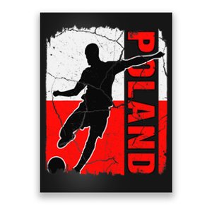 Poland Soccer Team Polish Flag Jersey Football Fans Poster