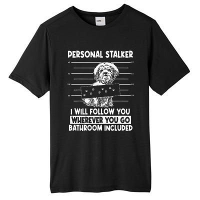 Personal Shih Tzu Stalker I will Follow Wherever You Go Tall Fusion ChromaSoft Performance T-Shirt