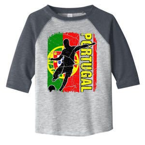 Portugal Soccer Team Portuguese Flag Jersey Football Toddler Fine Jersey T-Shirt