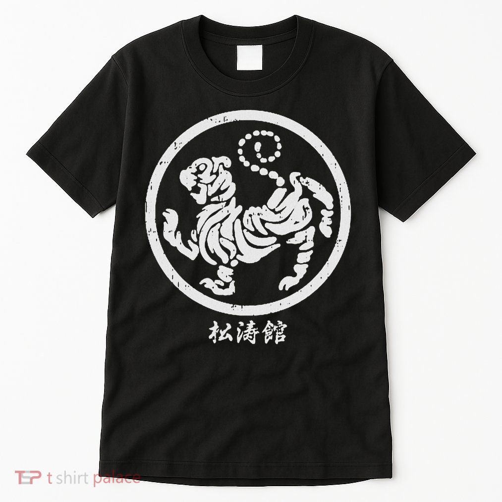 Pocket Shotokan Tiger Karate Symbol White Martial Arts Gift Tall T-Shirt