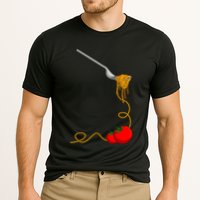 Pasta Spaghetti Tomato Noodles Italian Food Cooling Performance Crew T-Shirt