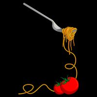 Pasta Spaghetti Tomato Noodles Italian Food Cooling Performance Crew T-Shirt