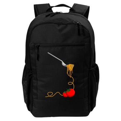 Pasta Spaghetti Tomato Noodles Italian Food Backpack