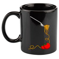 Pasta Spaghetti Tomato Noodles Italian Food 11oz C Handle Ceramic Mug