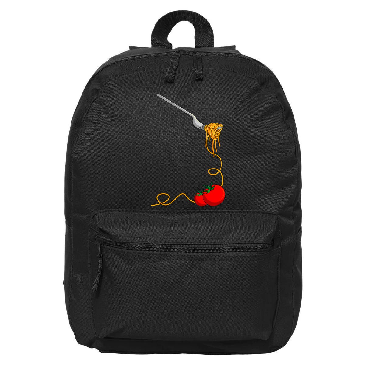 Pasta Spaghetti Tomato Noodles Italian Food 16 in Basic Backpack