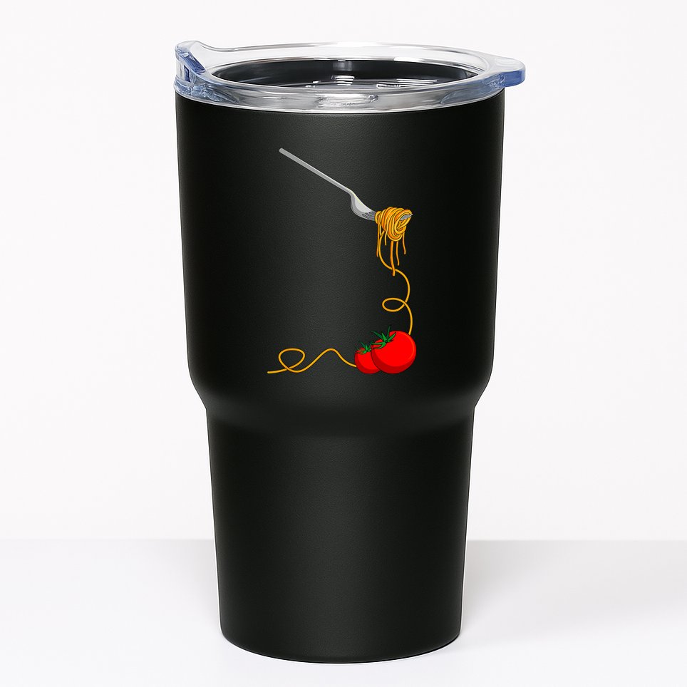 Pasta Spaghetti Tomato Noodles Italian Food Tumbler