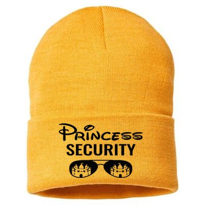 Princess Security Team Big Brother Announcement Birthday Sustainable Knit Beanie