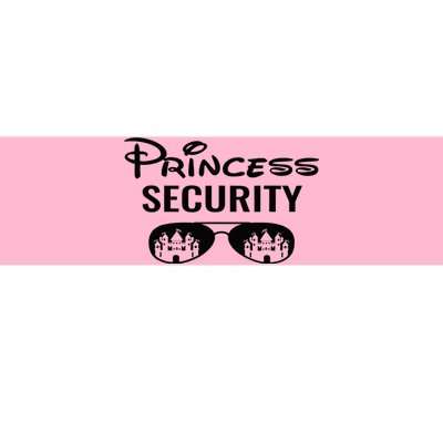 Princess Security Team Big Brother Announcement Birthday Bumper Sticker