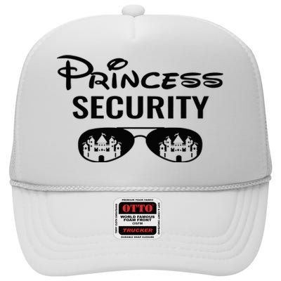 Princess Security Team Big Brother Announcement Birthday High Crown Mesh Back Trucker Hat