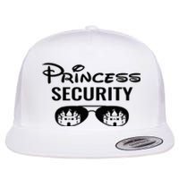 Princess Security Team Big Brother Announcement Birthday Flat Bill Trucker Hat