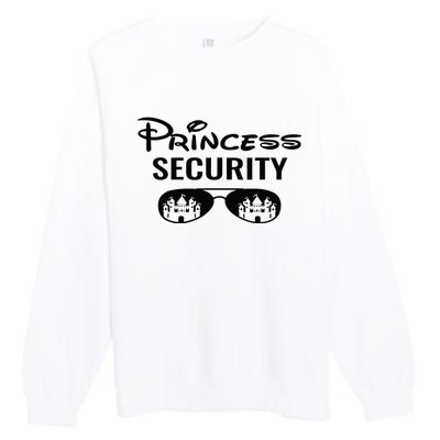 Princess Security Team Big Brother Announcement Birthday Premium Crewneck Sweatshirt