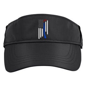 Patriotic Skeet Trap Clay Pigeon Shotgun Shooting USA Flag Adult Drive Performance Visor