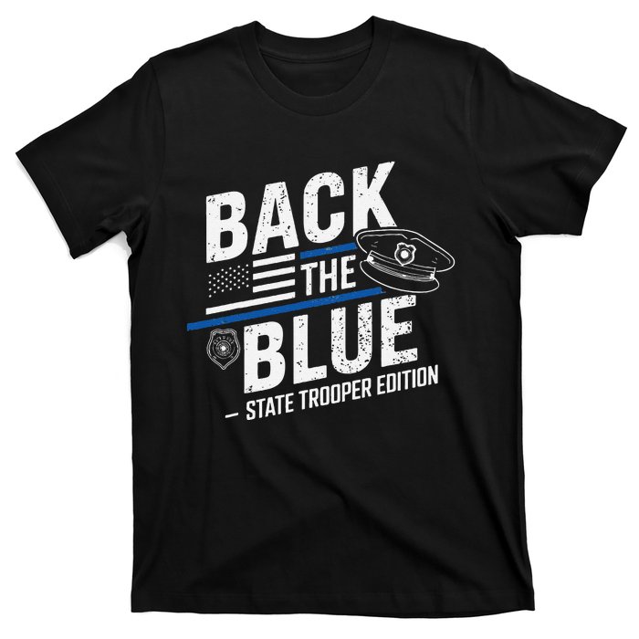 Police State Trooper Super Trooper Costume Sheriff T-Shirt