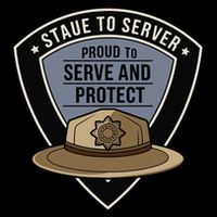 Police State Trooper Super Trooper Costume Sheriff Impact Tech Backpack
