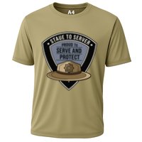 Police State Trooper Super Trooper Costume Sheriff Cooling Performance Crew T-Shirt
