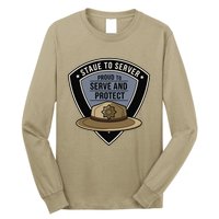 Police State Trooper Super Trooper Costume Sheriff Long Sleeve Shirt