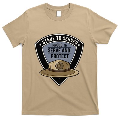 Police State Trooper Super Trooper Costume Sheriff T-Shirt