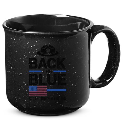 Police State Trooper Super Trooper Costume Sheriff 15oz Campfire Ceramic Mug