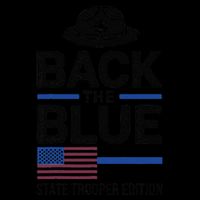 Police State Trooper Super Trooper Costume Sheriff Drawstring Bag