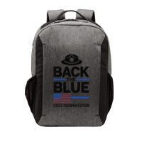 Police State Trooper Super Trooper Costume Sheriff Vector Backpack