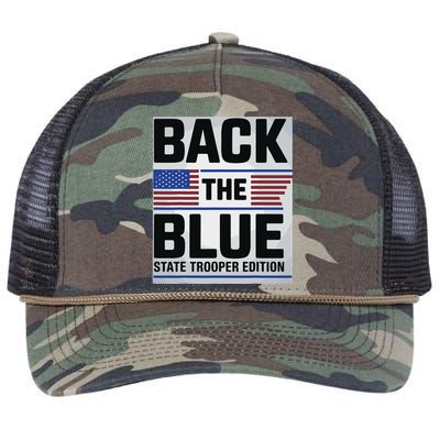 Police State Trooper Super Trooper Costume Sheriff Retro Rope Trucker Hat Cap