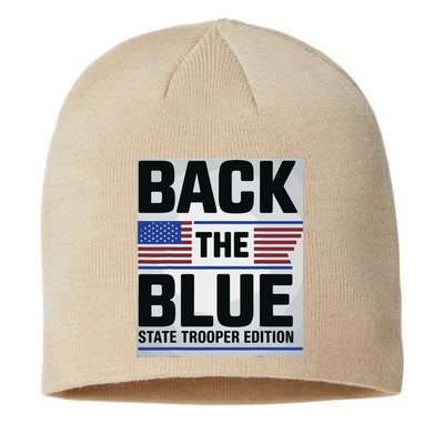 Police State Trooper Super Trooper Costume Sheriff Sustainable Beanie