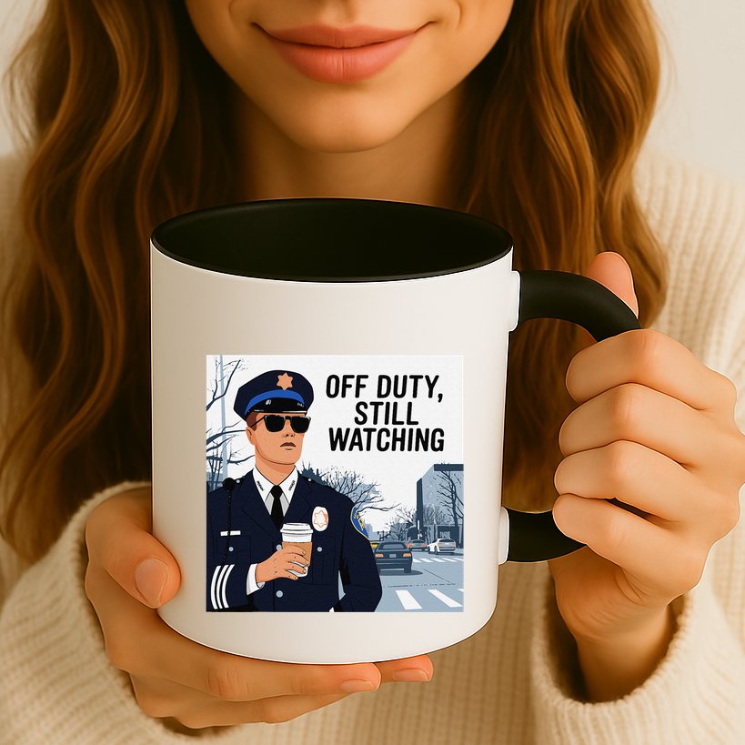 Police State Trooper Super Trooper Costume Sheriff Costume Mug