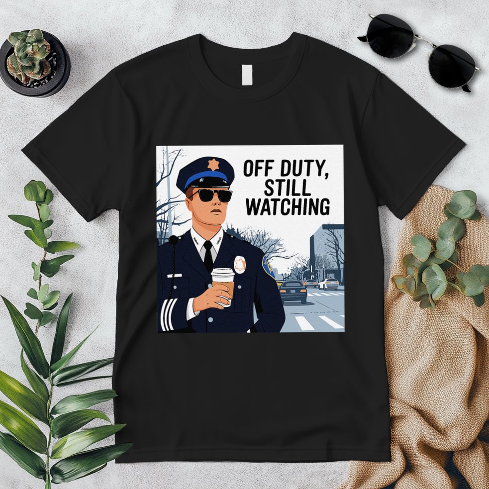 Police State Trooper Super Trooper Costume Sheriff Costume Premium T-Shirt