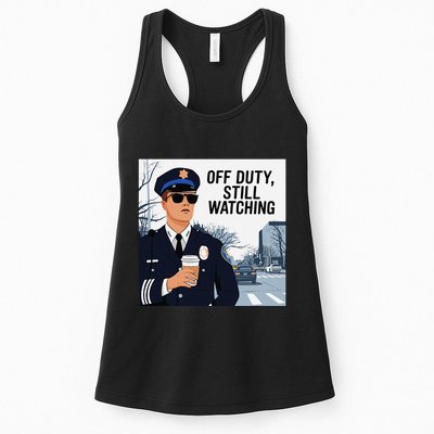 Police State Trooper Super Trooper Costume Sheriff Costume Womens Tank Top