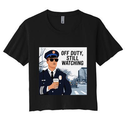Police State Trooper Super Trooper Costume Sheriff Costume Crop Top