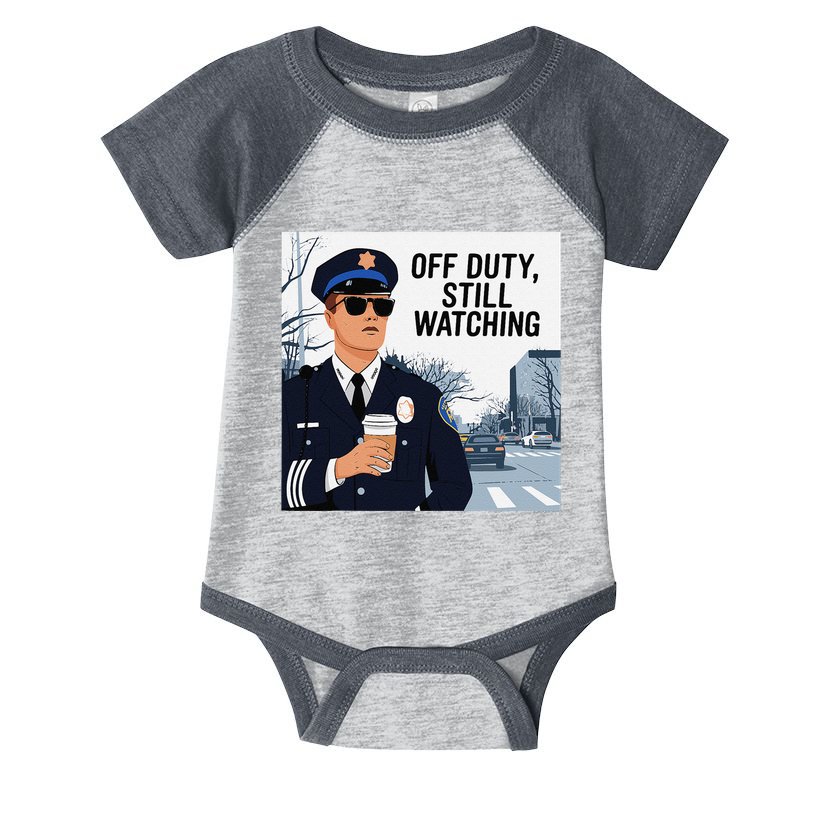 Police State Trooper Super Trooper Costume Sheriff Costume Infant Baby Jersey Bodysuit