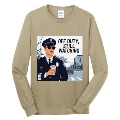 Police State Trooper Super Trooper Costume Sheriff Costume Tall Long Sleeve T-Shirt