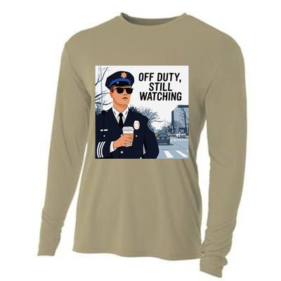 Police State Trooper Super Trooper Costume Sheriff Costume Cooling Performance Long Sleeve Crew
