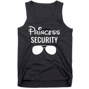 Princess Security Team Big Brother Birthday Tank Top