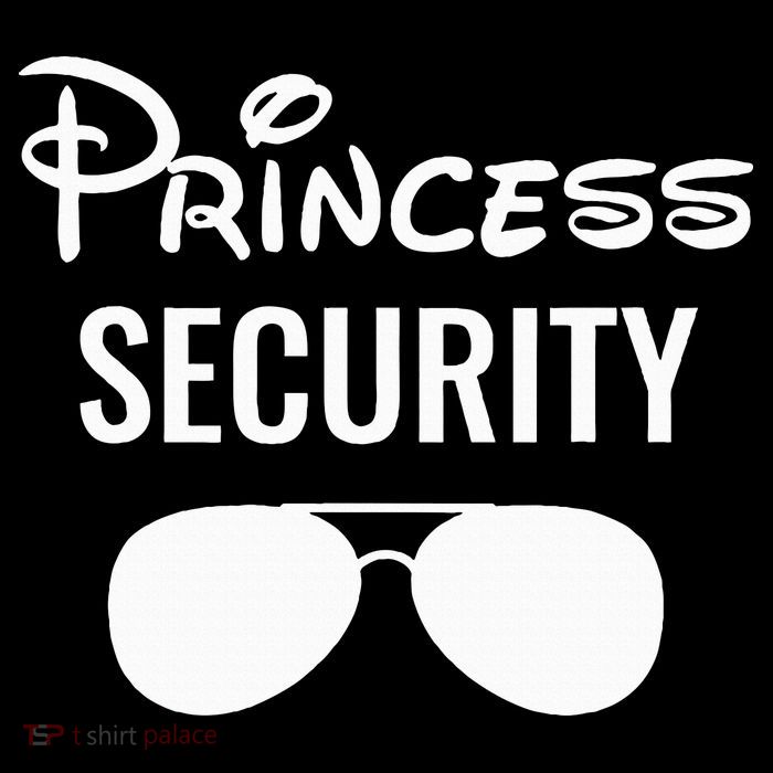 Princess Security Team Big Brother Birthday Women's V-Neck T-Shirt