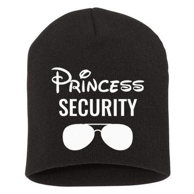 Princess Security Team Big Brother Birthday Short Acrylic Beanie