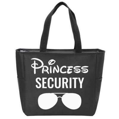 Princess Security Team Big Brother Birthday Zip Tote Bag