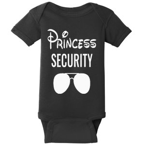 Princess Security Team Big Brother Announcement Birthday Baby Bodysuit