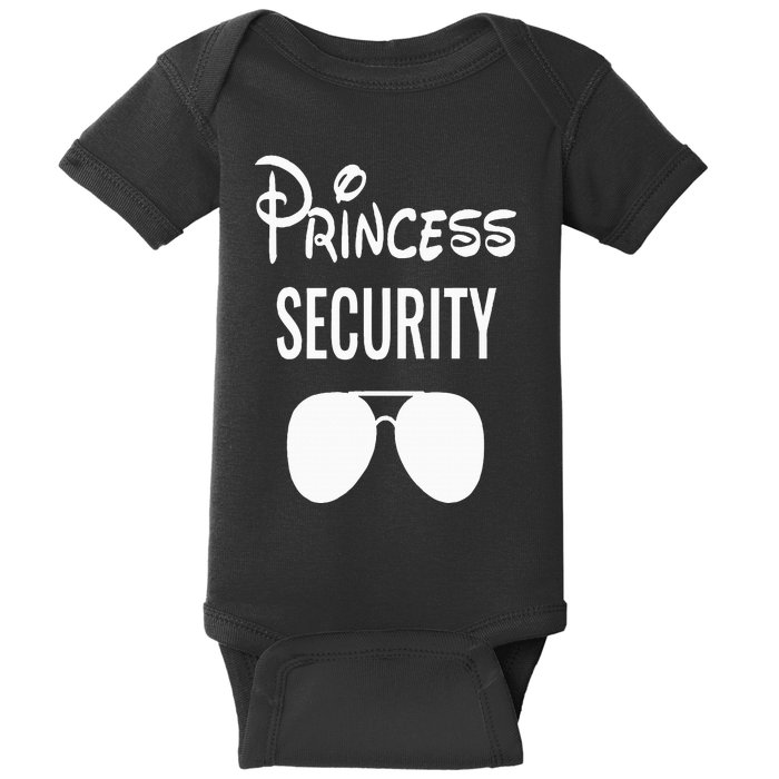 Princess Security Team Big Brother Announcement Birthday Baby Bodysuit