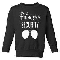 Princess Security Team Big Brother Announcement Birthday Toddler Sweatshirt