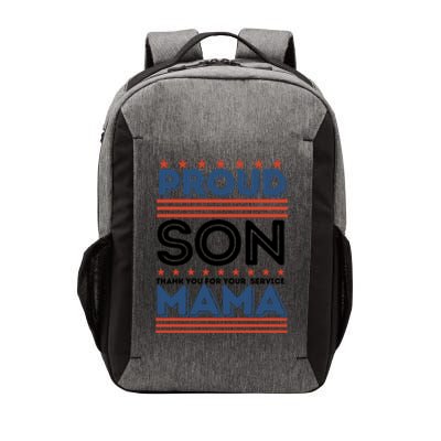 Proud Son Thank You For Your Service Mama Mom Mother Gift Vector Backpack