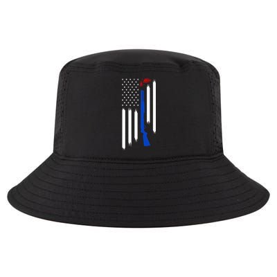 Patriotic Skeet Trap Clay Pigeon Shotgun Shooting Cool Comfort Performance Bucket Hat