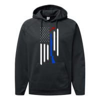 Patriotic Skeet Trap Clay Pigeon Shotgun Shooting Performance Fleece Hoodie