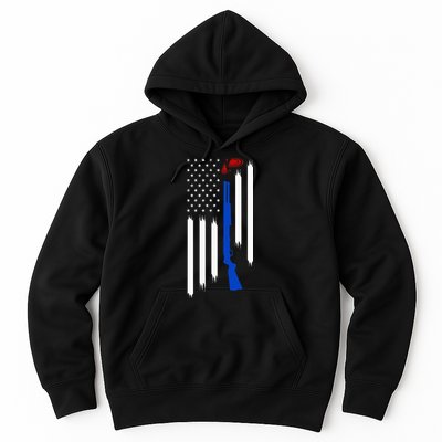 Patriotic Skeet Trap Clay Pigeon Shotgun Shooting Hoodie